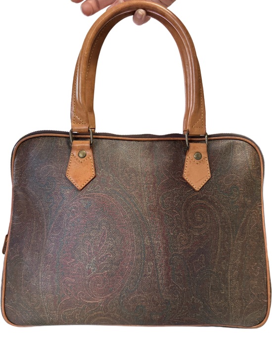 Etro Handbags - Vintage Etro Paisley Document Briefcase/Office Tote | Made in Italy | Rare Style